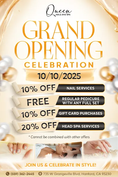 Queen Nails And Spa - Head Spa