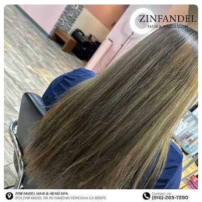 Zinfandel Hair and Head Spa - Head Spa