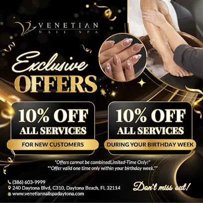 Venetian Nail Salon Headspa Lash - Head Spa