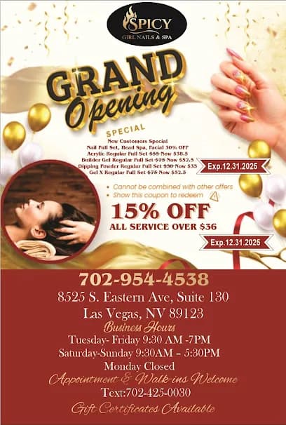 Spicy Girl Nails & Spa - Head Spa