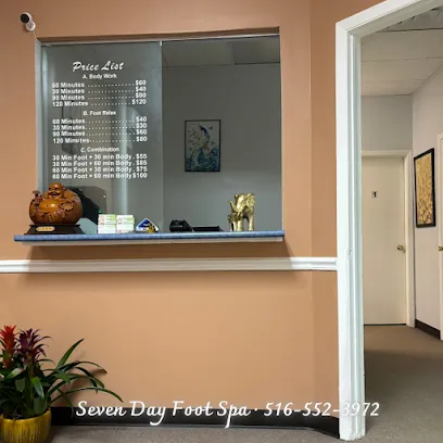 Seven Day Foot Spa - Head Spa