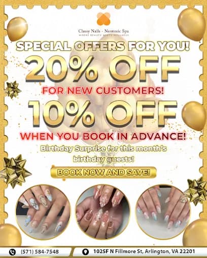 Classy Nails - Head Spa